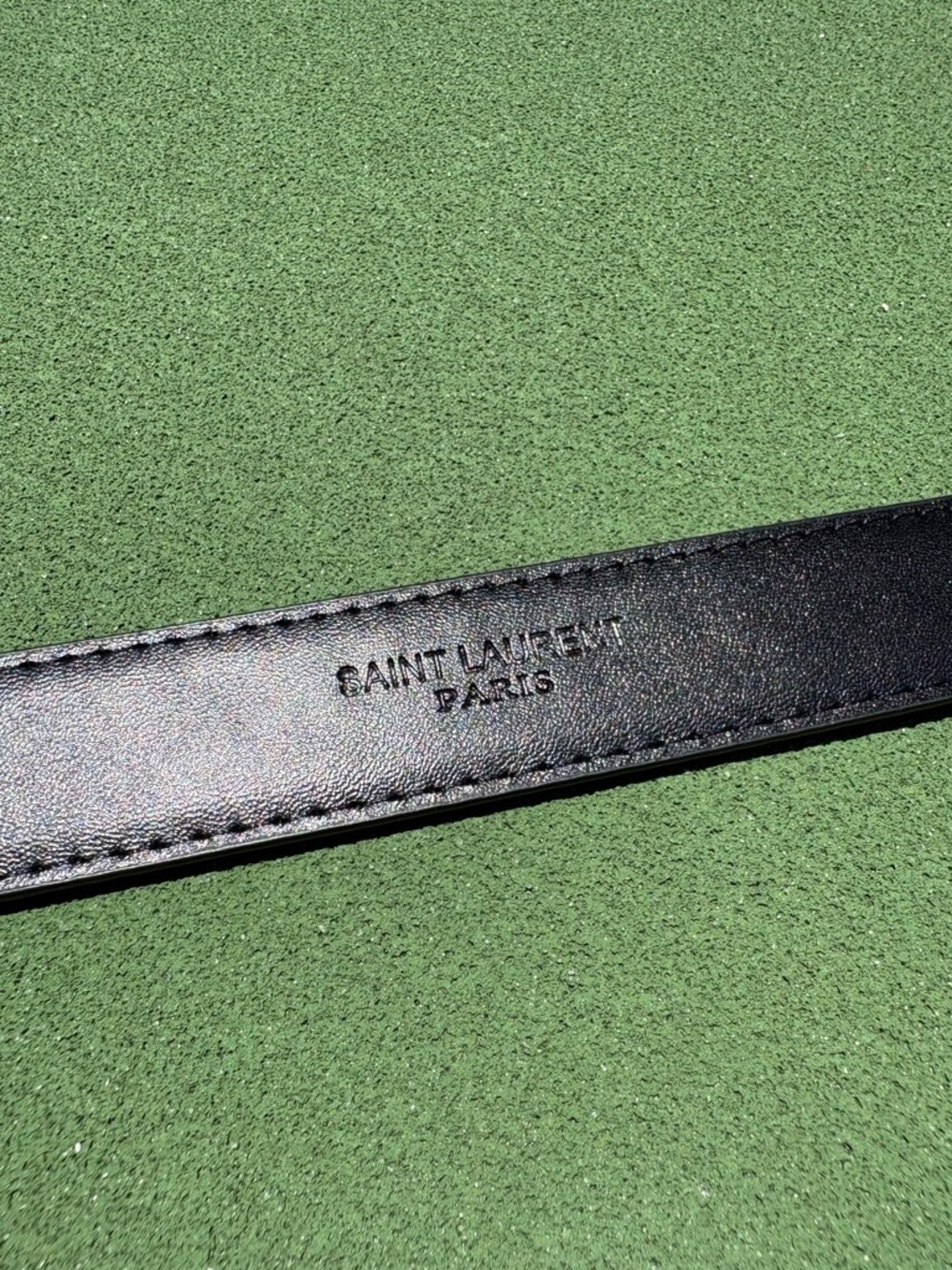 Leather Belt YSL Buckle - Picture 7 of 8